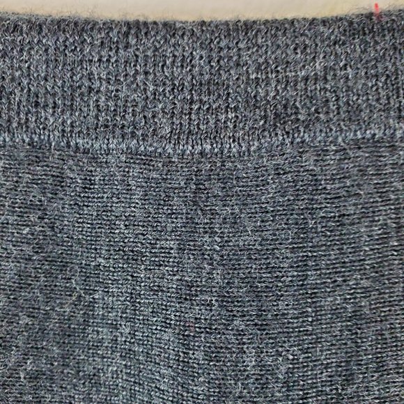 Eileen Fisher grey skirt merino knit XS / TP minimalist laggenlook luxury - Picture 4 of 8